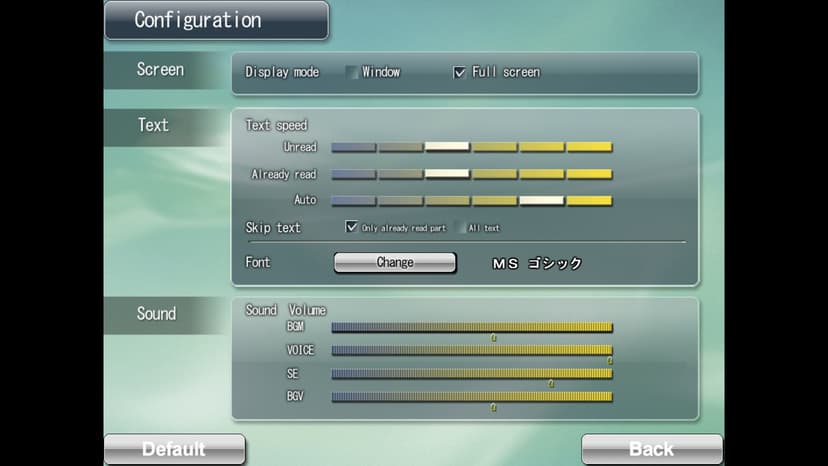 Null - screenshot