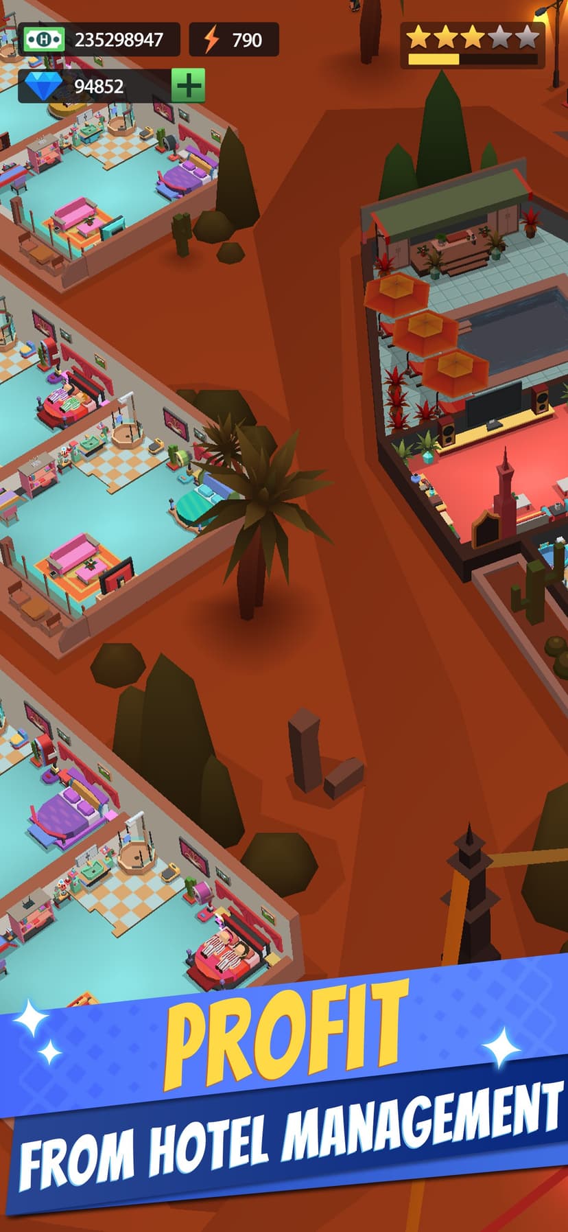 Idle Hotel Kingdom Tycoon screenshot 5 - screenshot