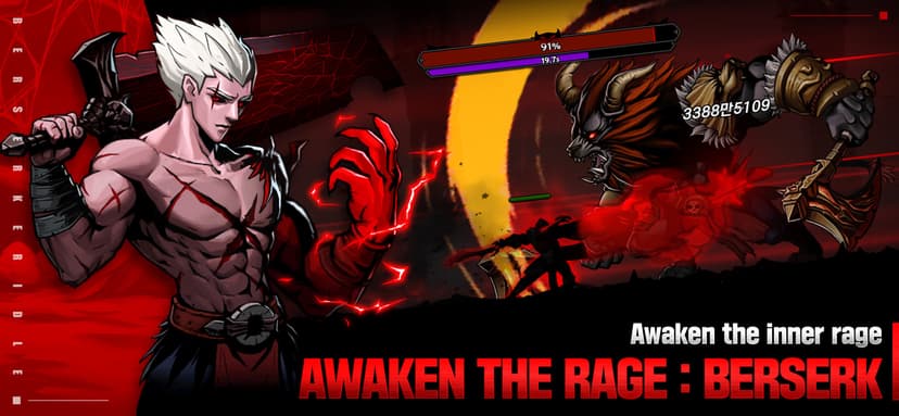 Idle Berserker: legend of rpg screenshot 2 - screenshot