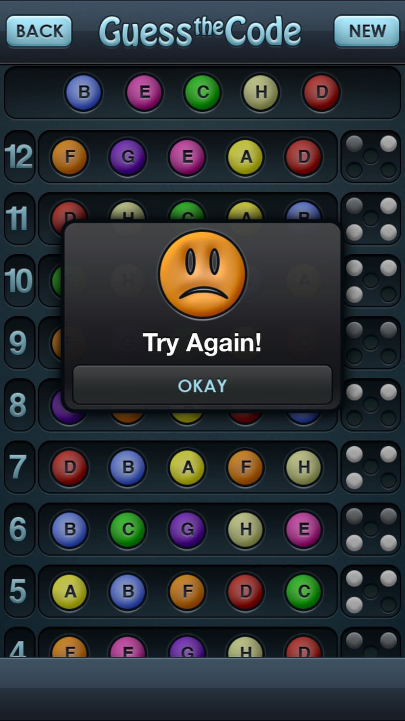Guess the Code! screenshot 3 - screenshot