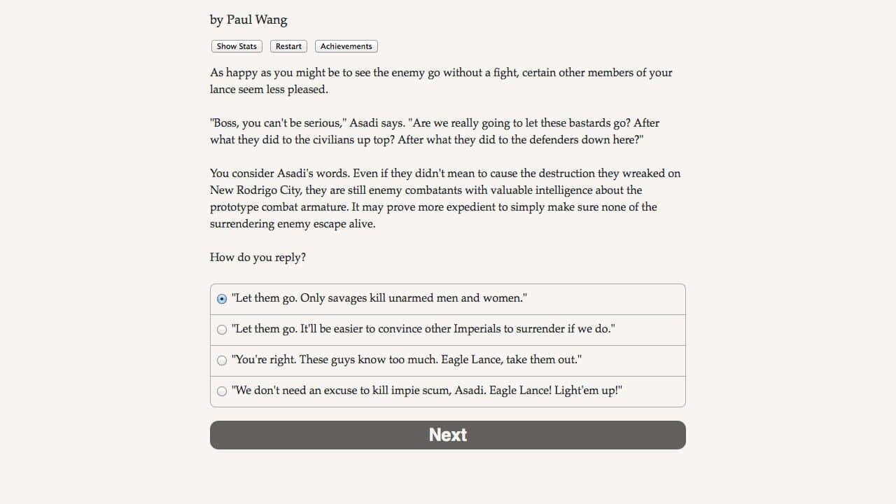 Null - screenshot
