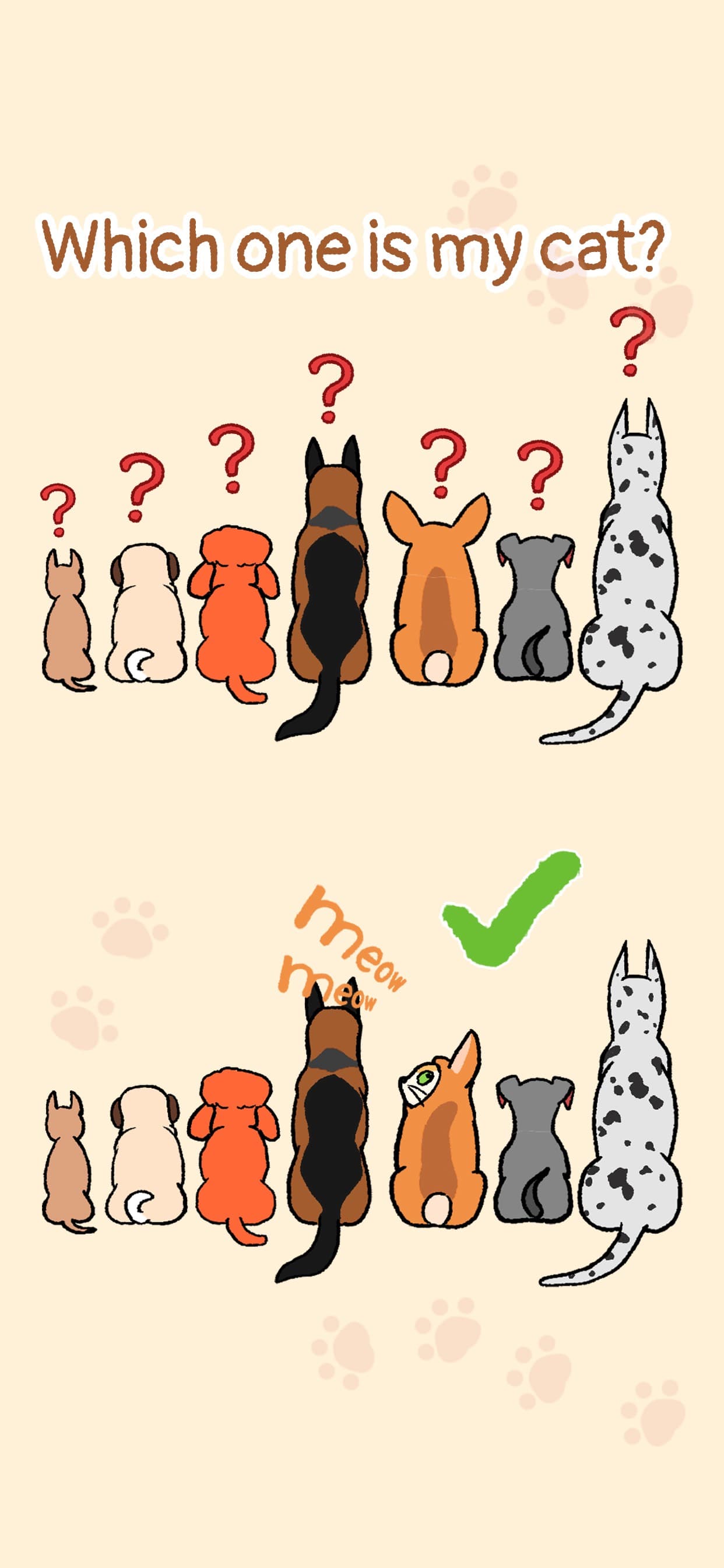 Find My Meow: Cat-ch me screenshot 1 - screenshot