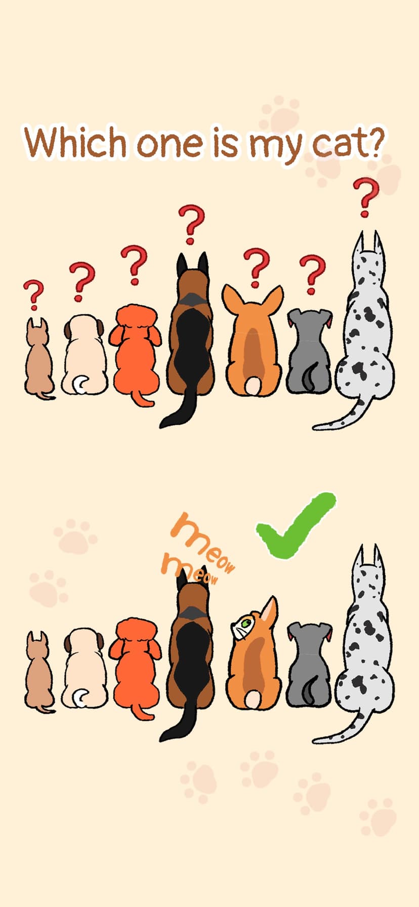 Find My Meow: Cat-ch me screenshot 1 - screenshot
