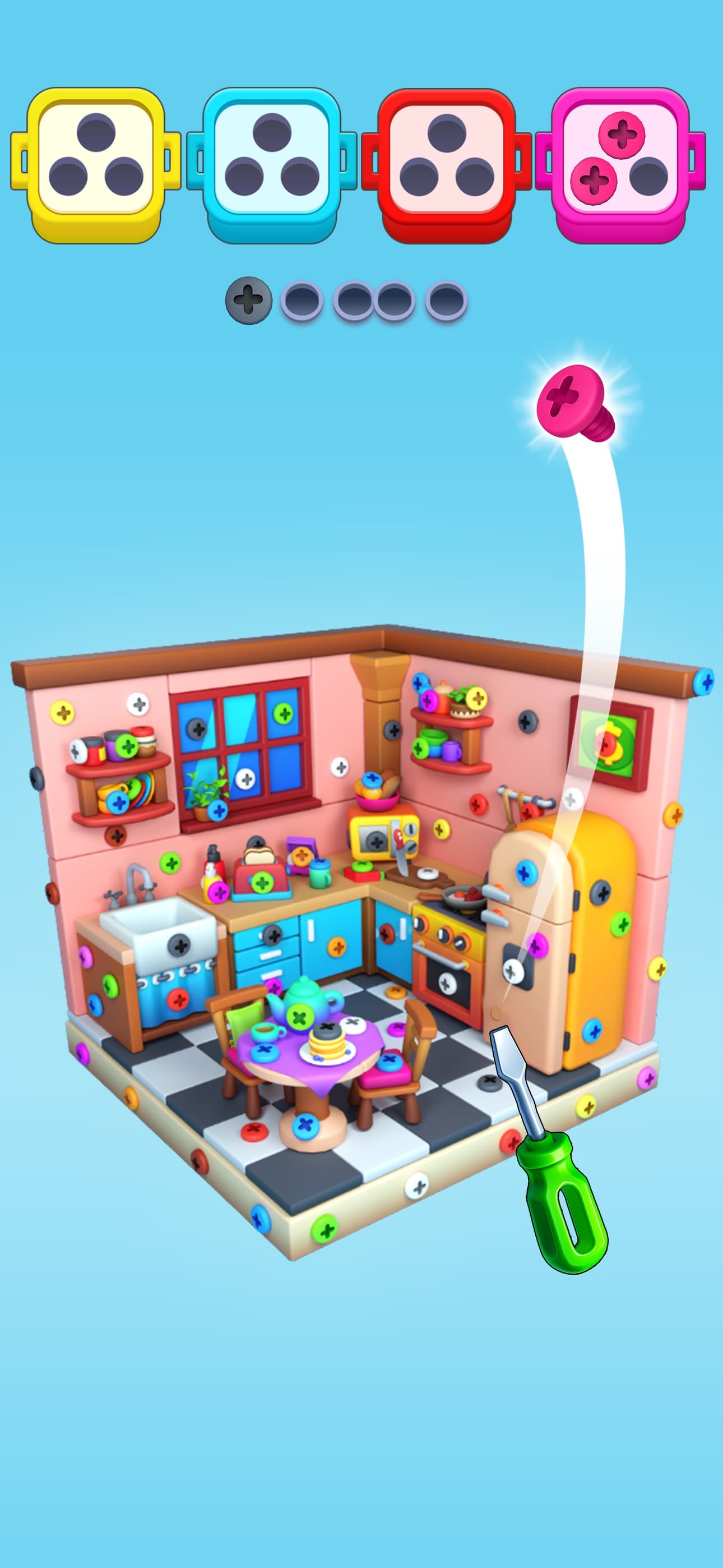 Screw Twist 3D! Unscrew It screenshot 1 - screenshot