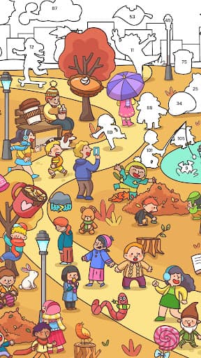 Sticker Book: Color By Number screenshot 5 - screenshot
