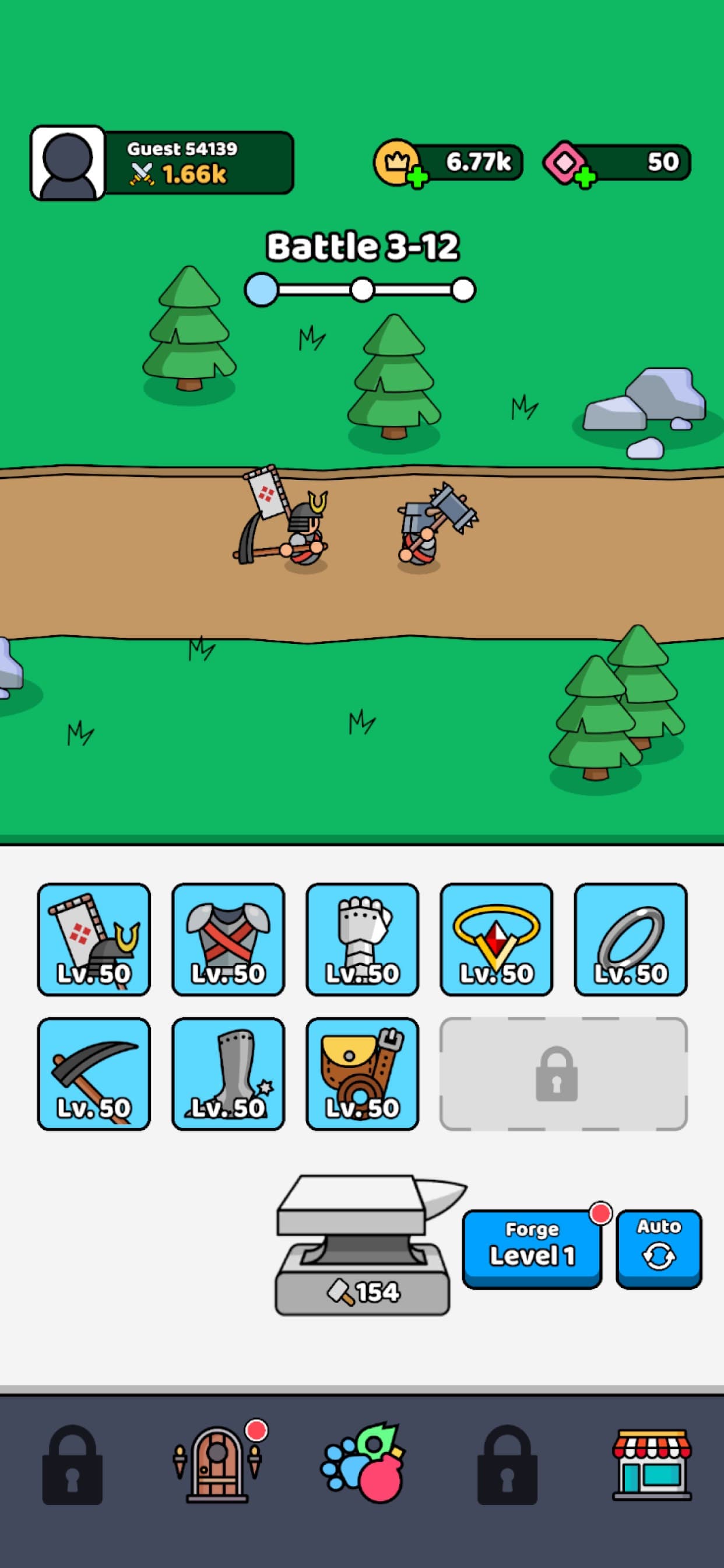 Forge Master – Idle RPG screenshot 2 - screenshot