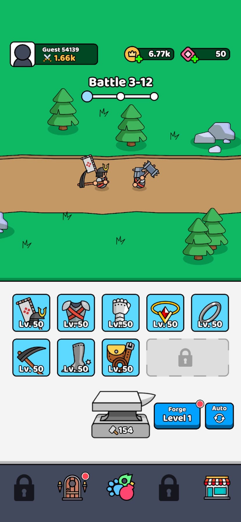 Forge Master – Idle RPG screenshot 2 - screenshot