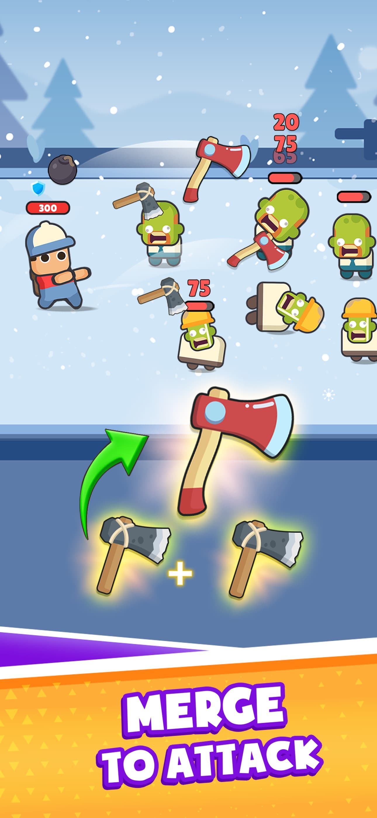 Backpack Hero: Merge Weapons screenshot 1 - screenshot