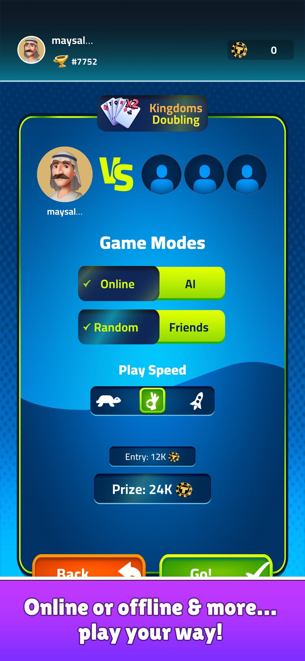 Trix Sheikh El Koba Card Game screenshot 2 - screenshot