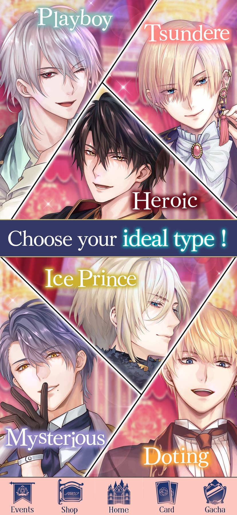 Ikemen Prince Otome Game screenshot 1 - screenshot