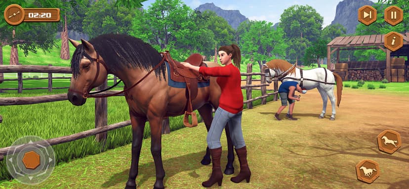 My Wild Horse Riding Stories screenshot 1 - screenshot