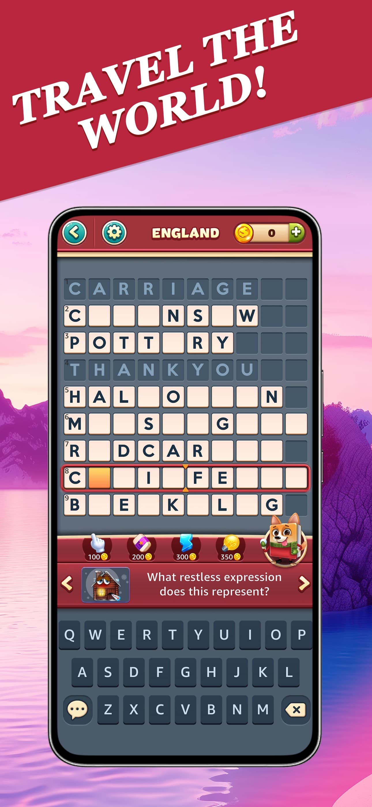 Word Craze - Trivia crosswords screenshot 1 - screenshot