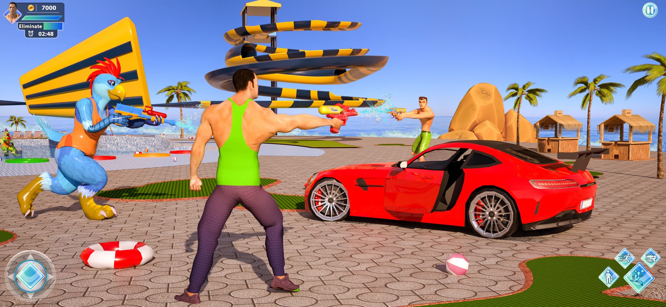 Paintball Shooting: Water Game screenshot 2 - screenshot