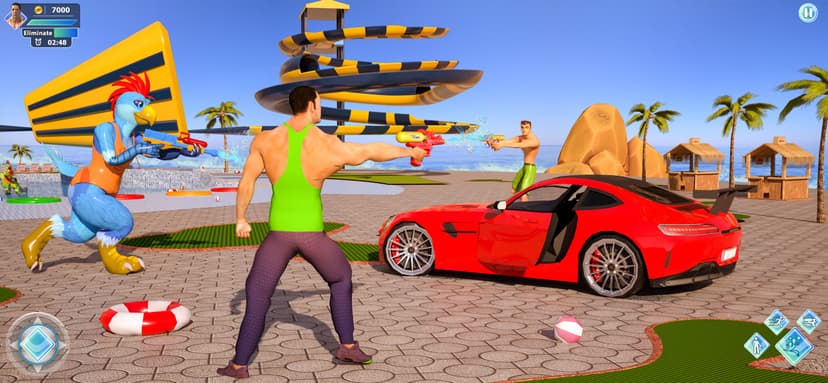 Paintball Shooting: Water Game screenshot 2 - screenshot