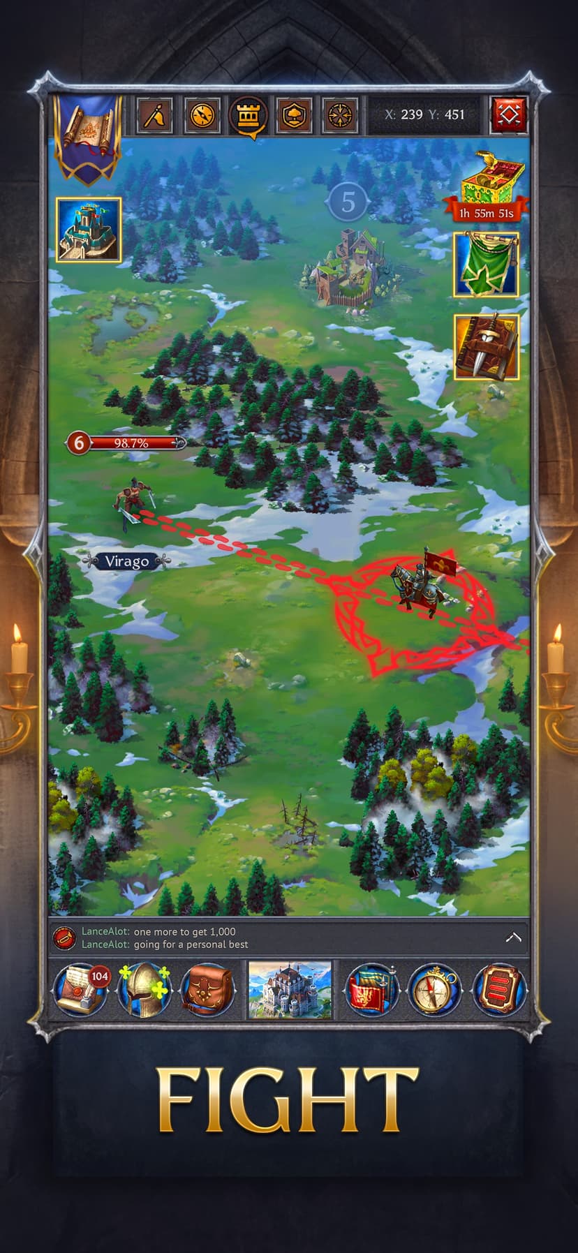 Throne: Kingdom at War PvP screenshot 8 - screenshot