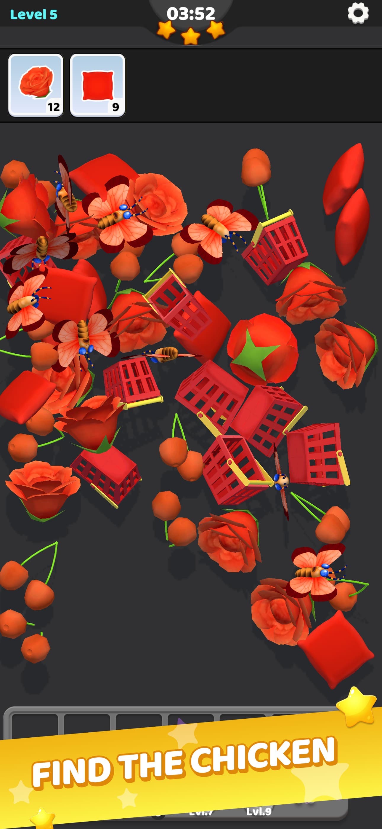 Triple Match - Find 3D Objects screenshot 3 - screenshot