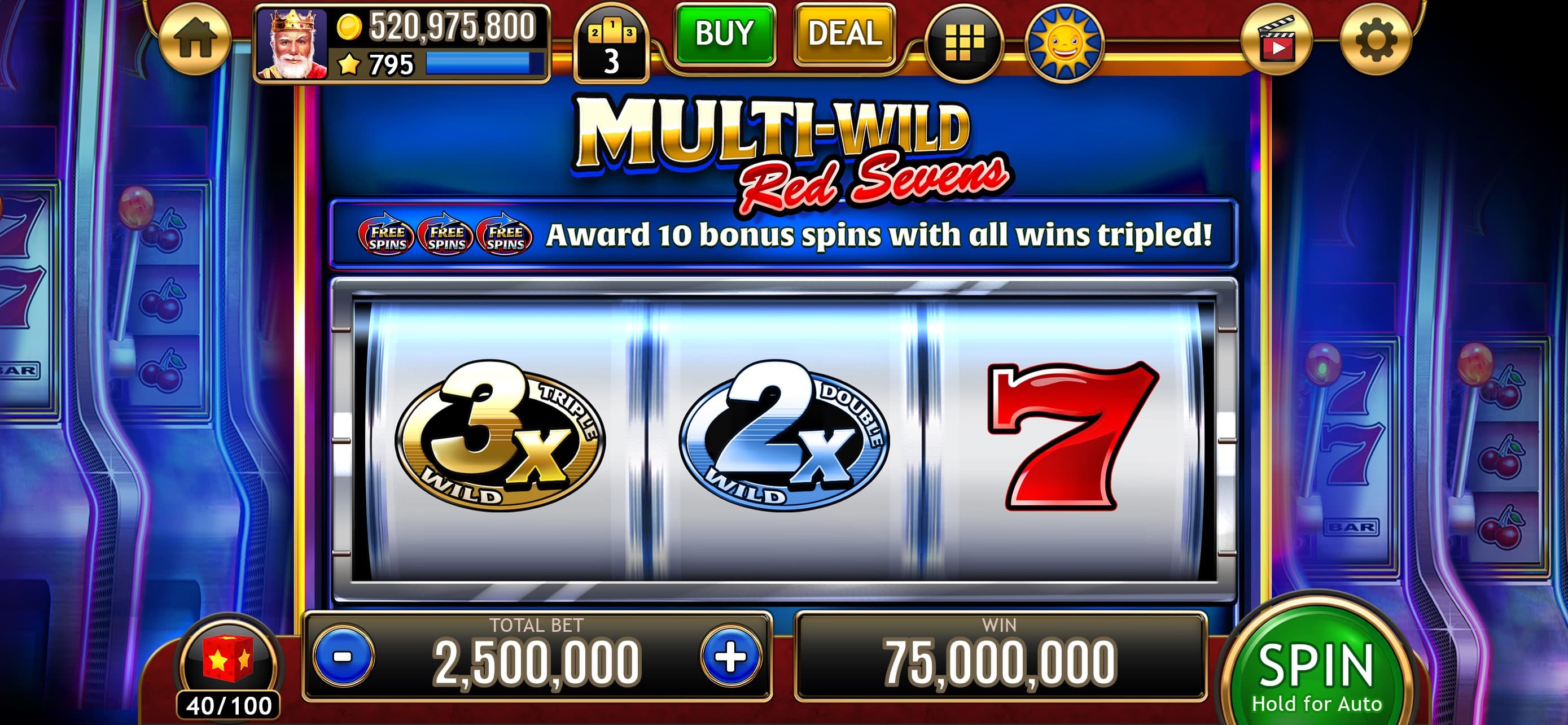 777 Classic Slots Galaxy screenshot 4 - screenshot