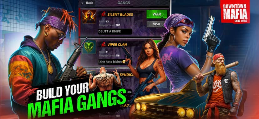 Downtown Mafia: Gang Wars RPG screenshot 2 - screenshot
