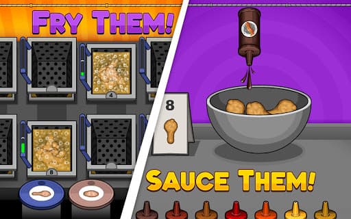 Papa's Wingeria HD screenshot 2 - screenshot
