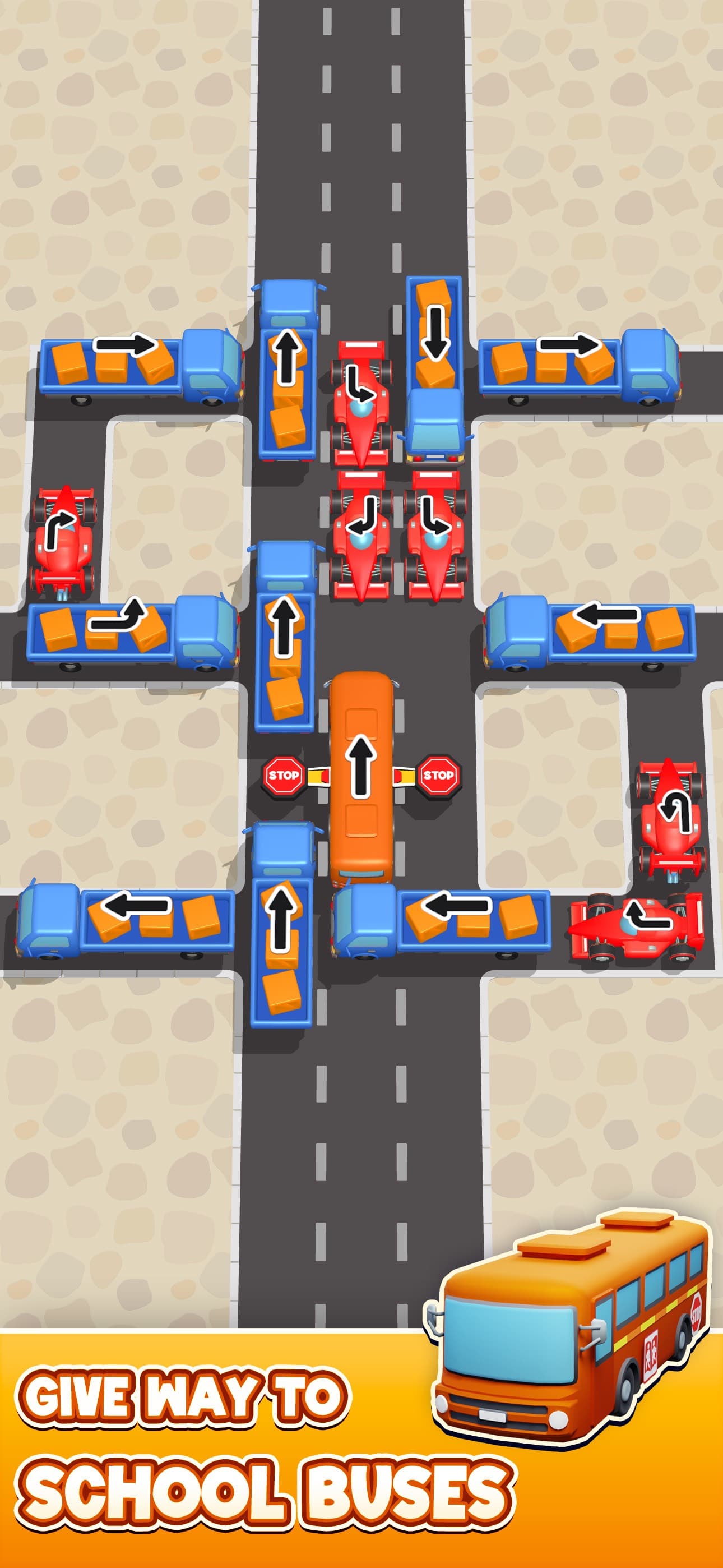 Traffic Untangle: Puzzle Roads screenshot 2 - screenshot