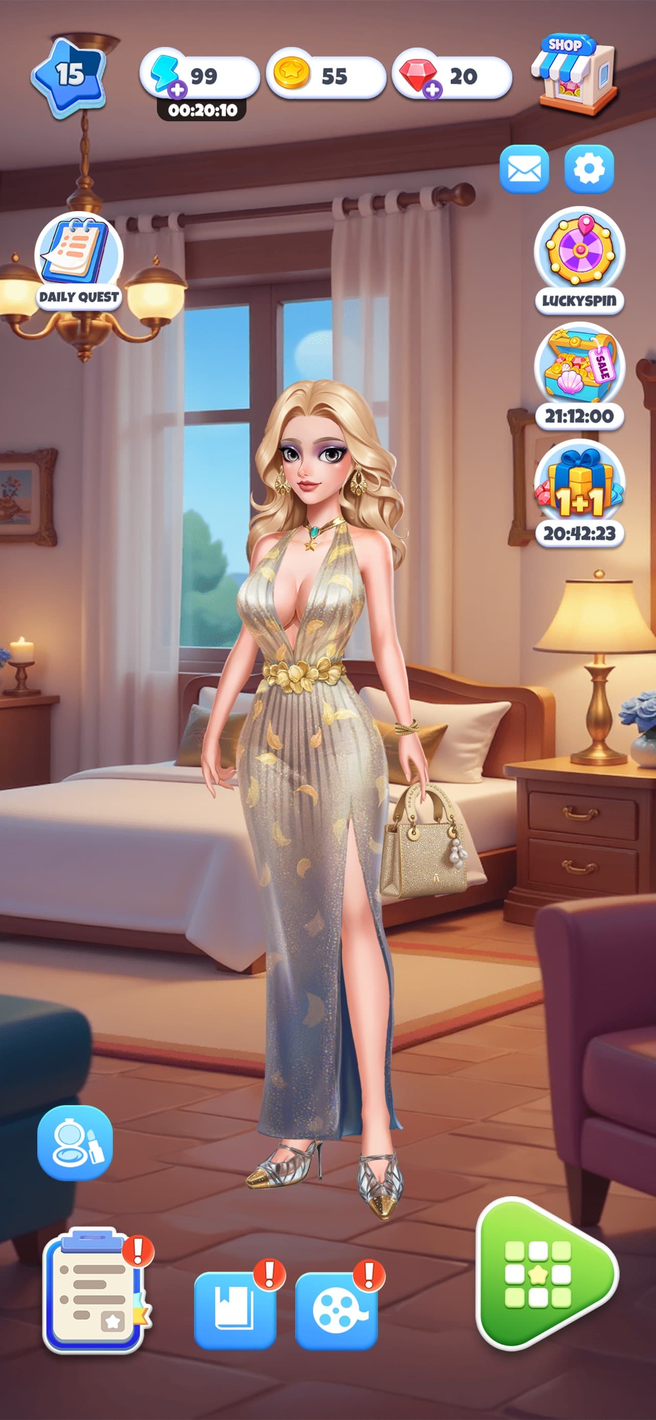 Love Saga: Merge & Makeover screenshot 3 - screenshot