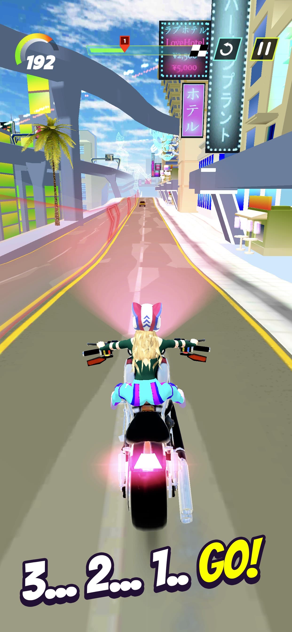 Wild Wheels: Bike Race screenshot 1 - screenshot