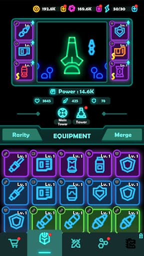 Falltopia: Epic Space Idle RPG screenshot 5 - screenshot