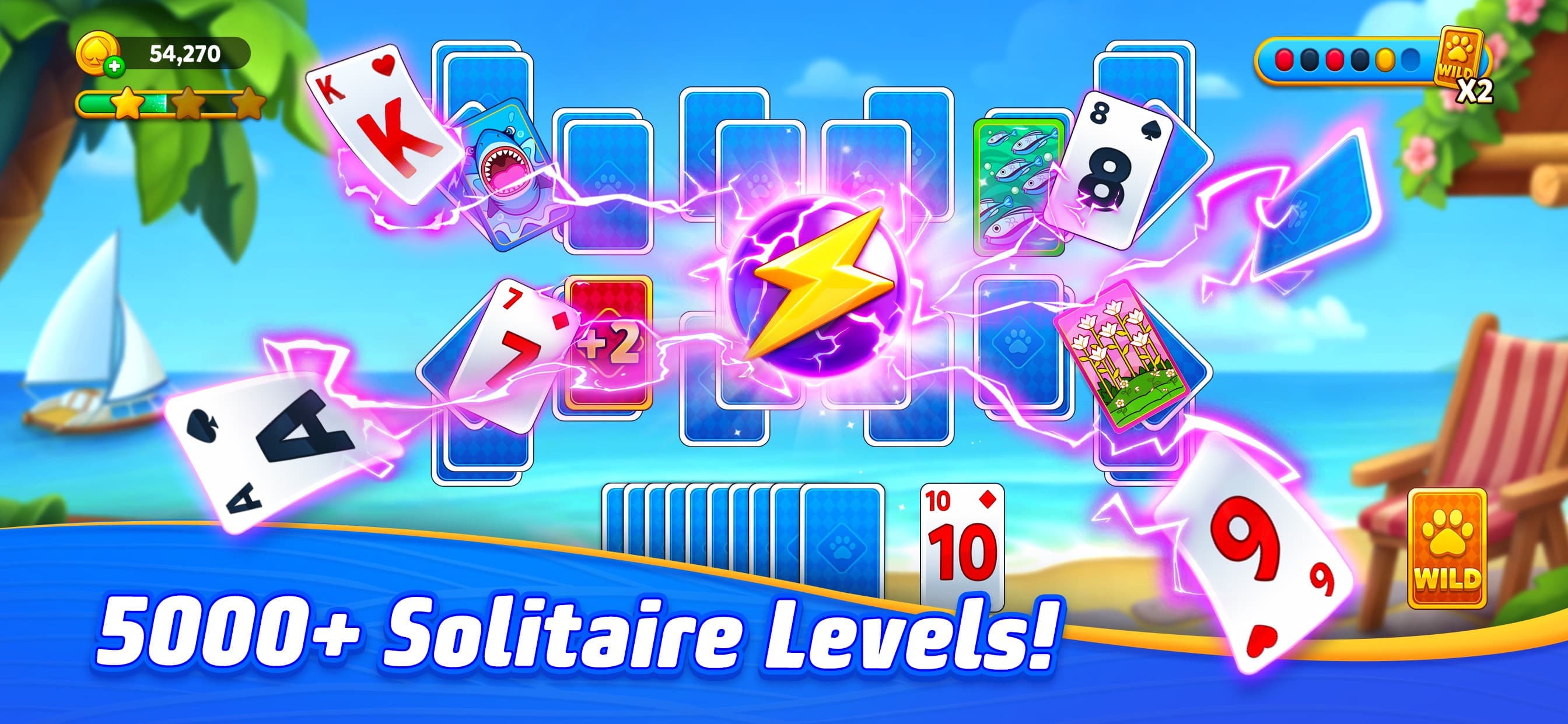 Solitaire TriPeaks Journey screenshot 1 - screenshot