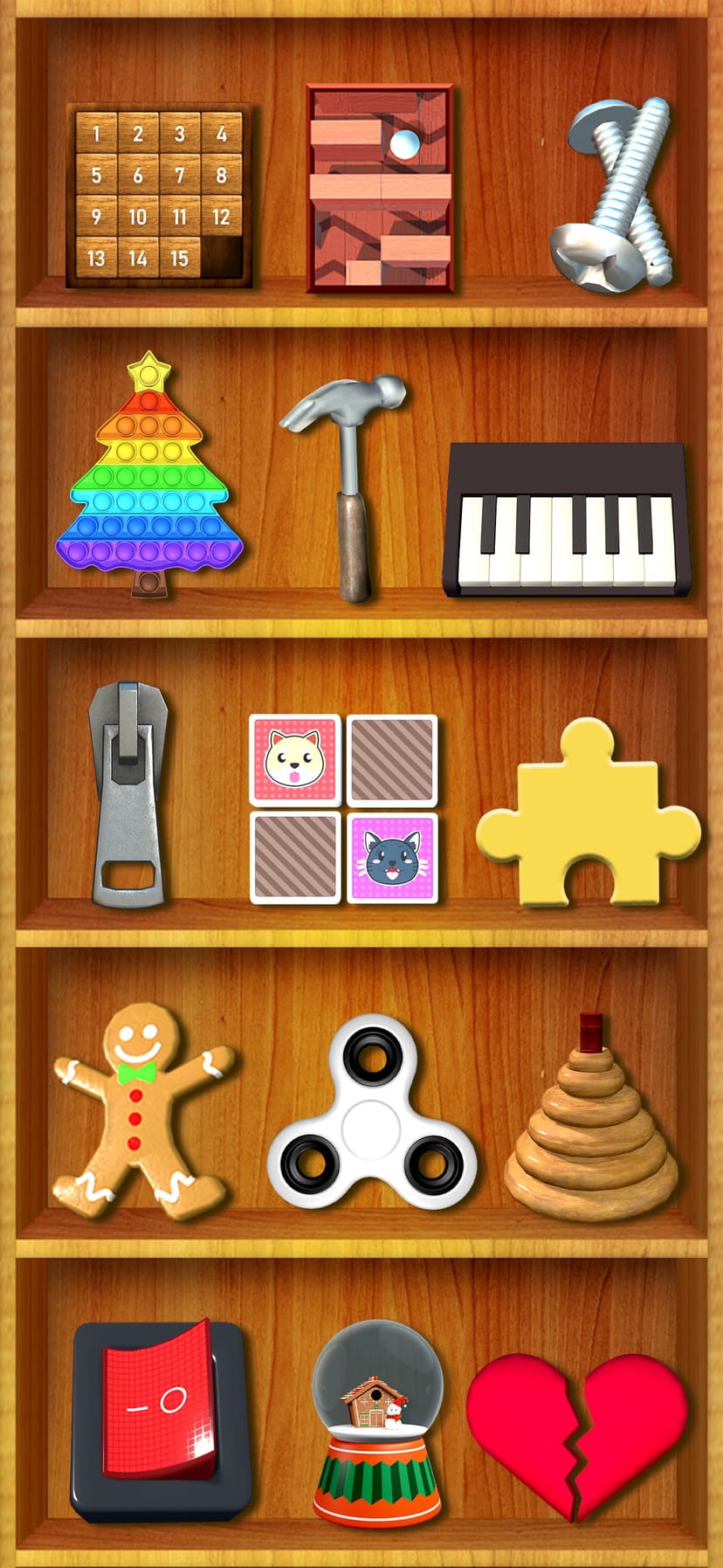 Antistress Pop it Toy 3D Games screenshot 2 - screenshot
