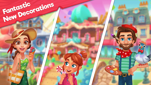 Delicious B&B: Decor & Match 3 screenshot 2 - screenshot