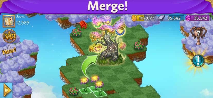 Merge Dragons! screenshot 1 - screenshot