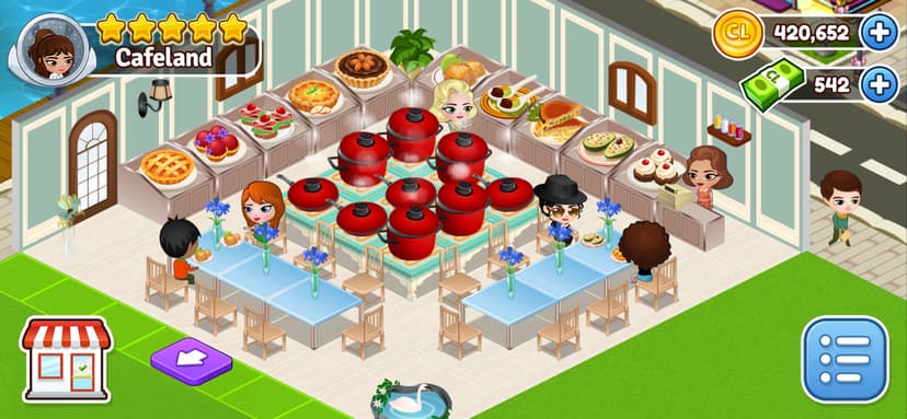 Cafeland - Restaurant Cooking screenshot 5 - screenshot