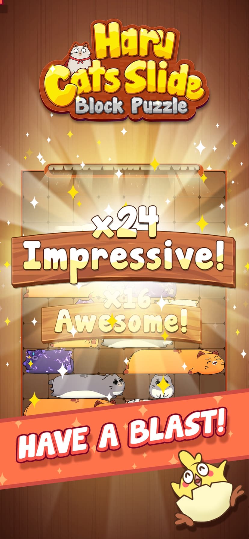 Haru Cats® Cute Sliding Puzzle screenshot 2 - screenshot