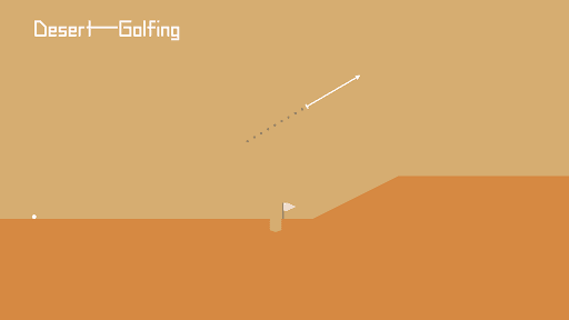 Desert Golfing screenshot 1 - screenshot