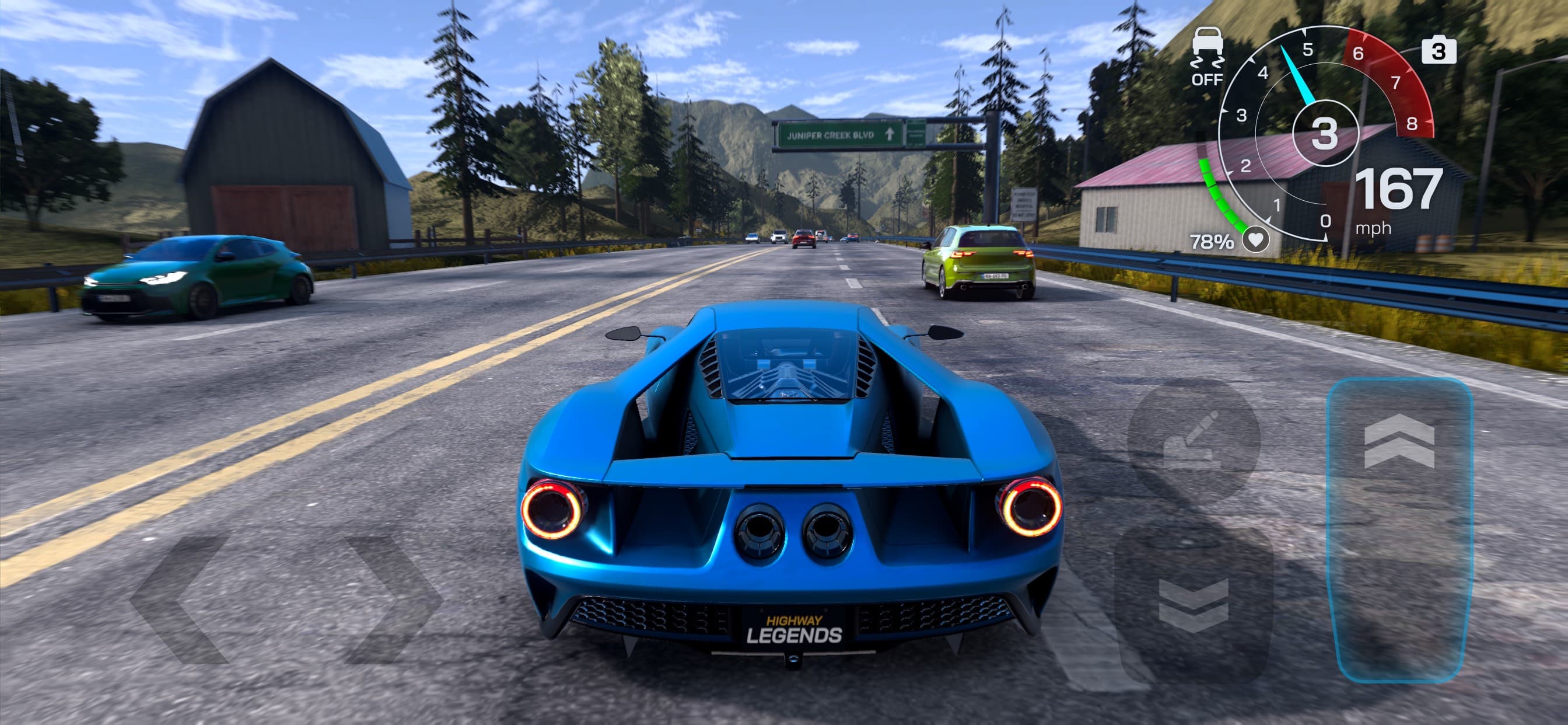 Highway Legends: Car Racing 3D screenshot 5 - screenshot