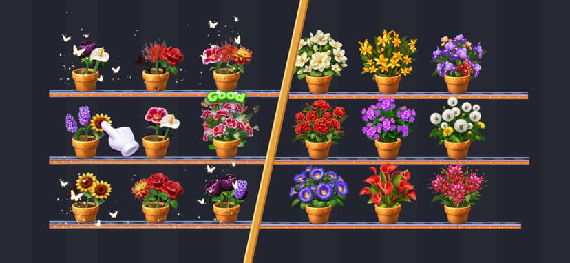 Blossom Match: Sorting Games screenshot 1 - screenshot