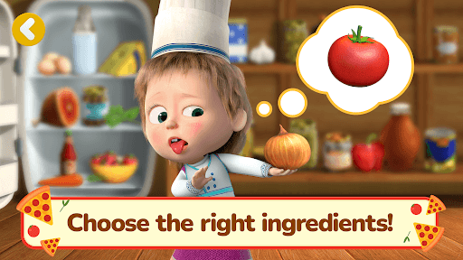 Masha and the Bear Pizza Maker screenshot 3 - screenshot