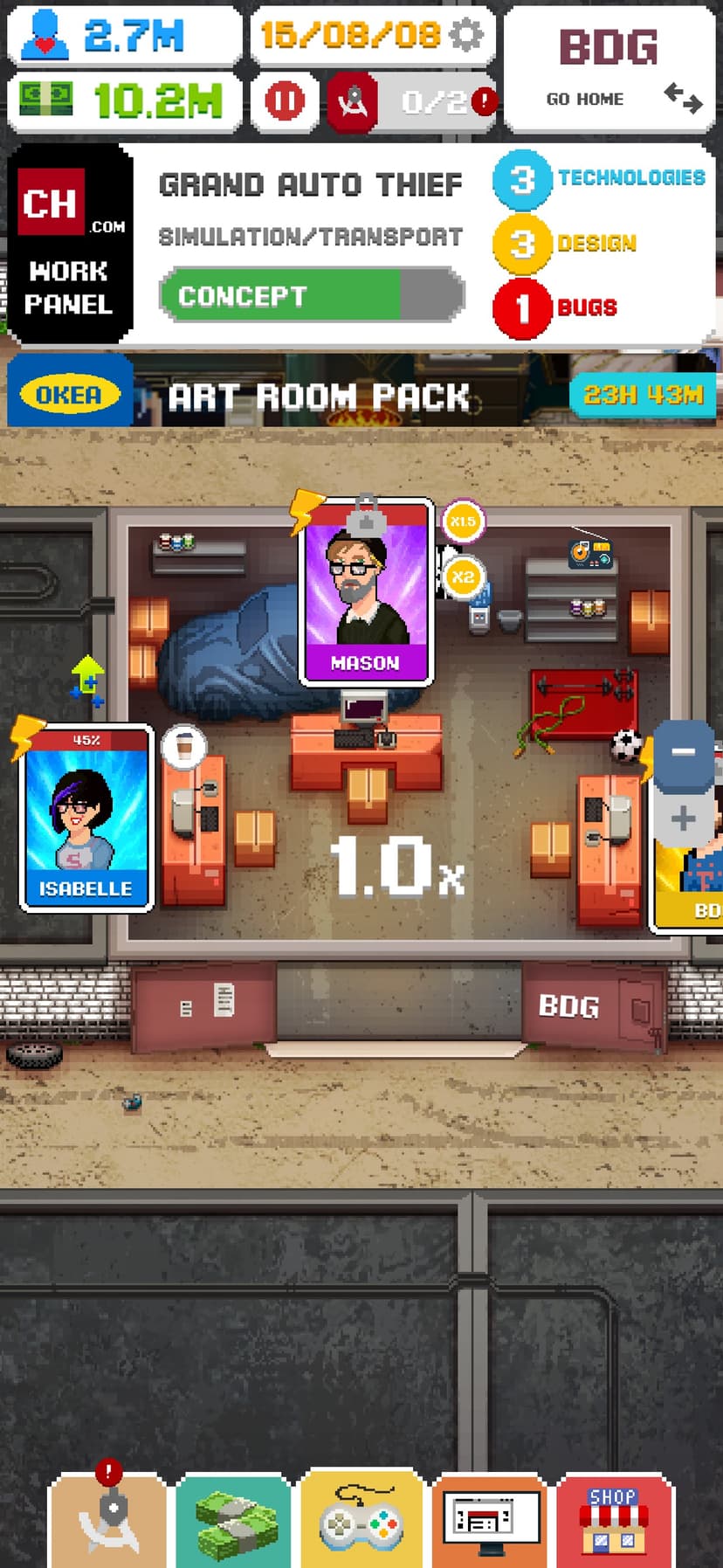 Dev Tycoon Idle Games Offline screenshot 7 - screenshot