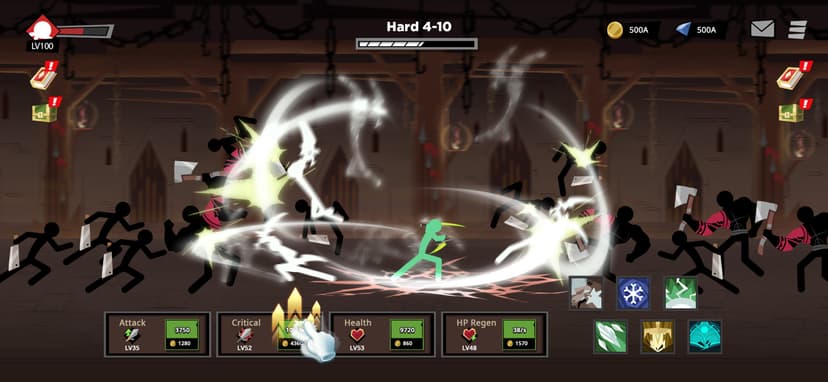 Stickman vs Monster: Idle RPG screenshot 9 - screenshot