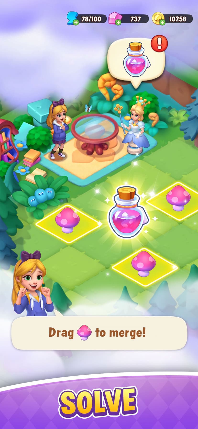 Alice's Dream ： Merge Games screenshot 2 - screenshot