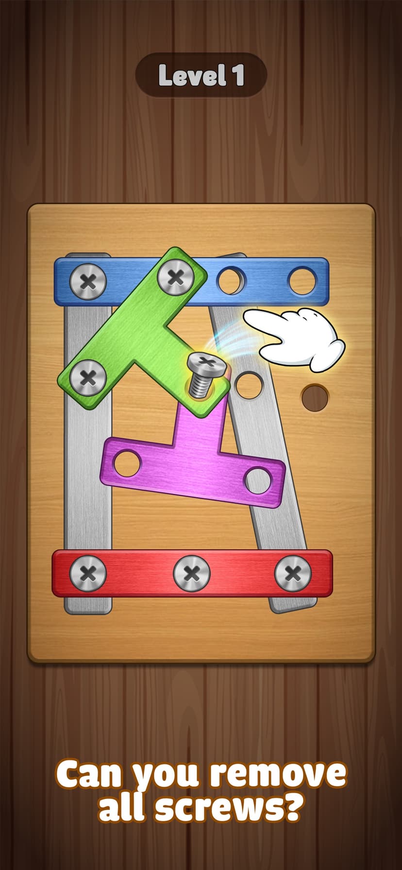 Screw Challenge: Nuts & Bolts screenshot 1 - screenshot