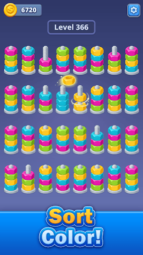 Nuts Factory: Sort Puzzle screenshot 3 - screenshot