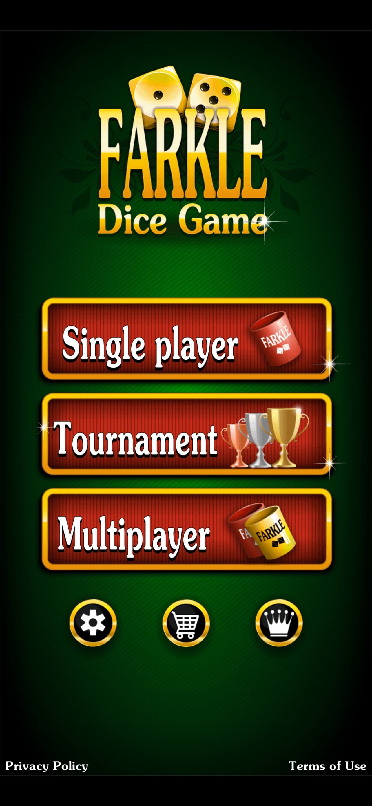 Farkle Craps: Dice Game Online screenshot 2 - screenshot