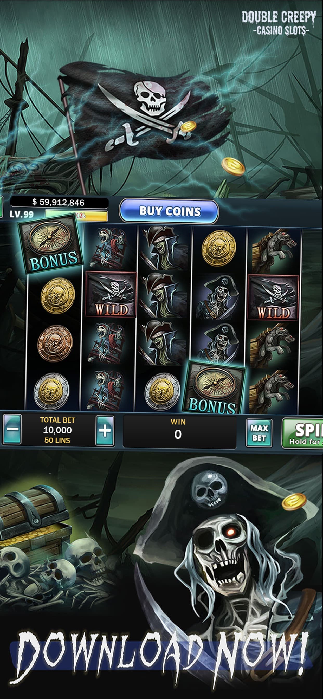 Creepy Vegas - Club Casino screenshot 4 - screenshot