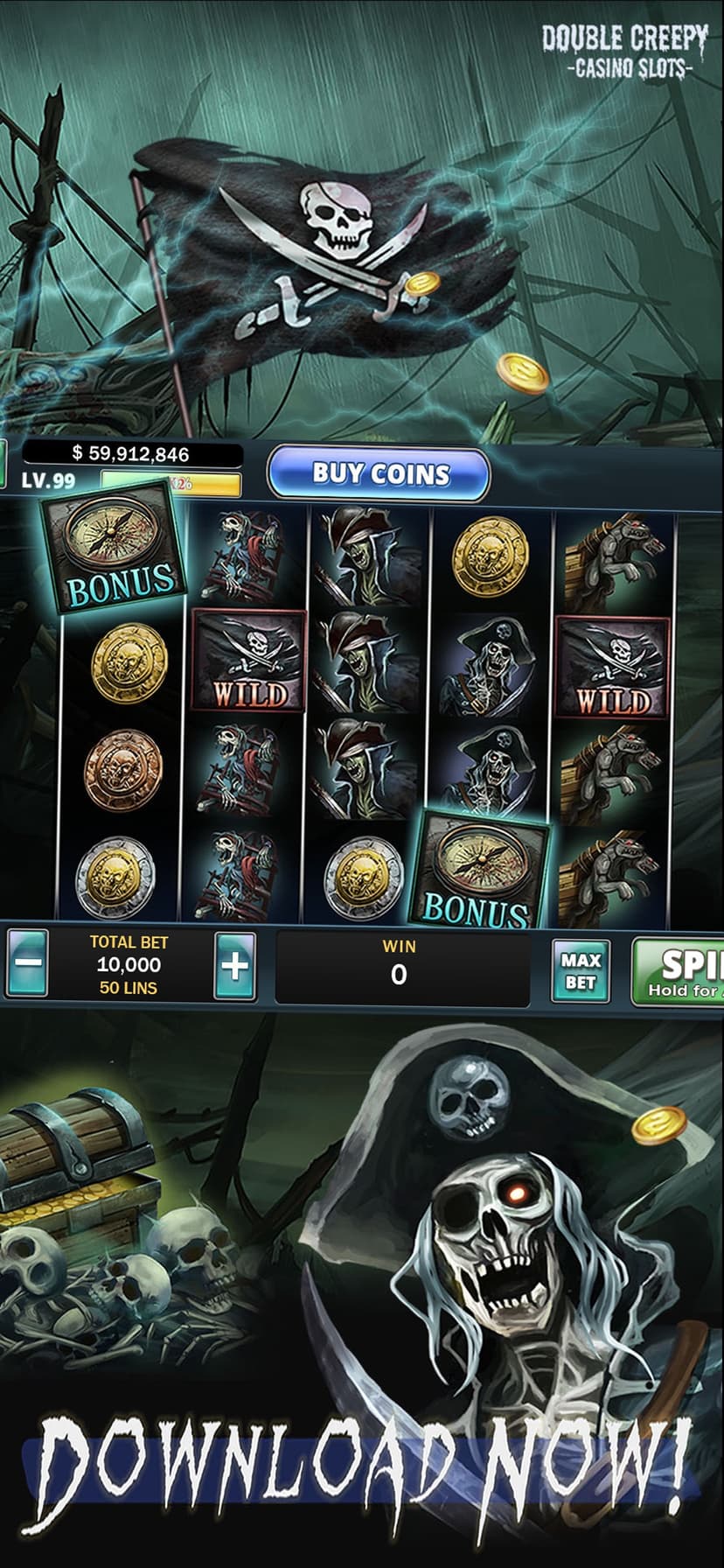 Creepy Vegas - Club Casino screenshot 4 - screenshot