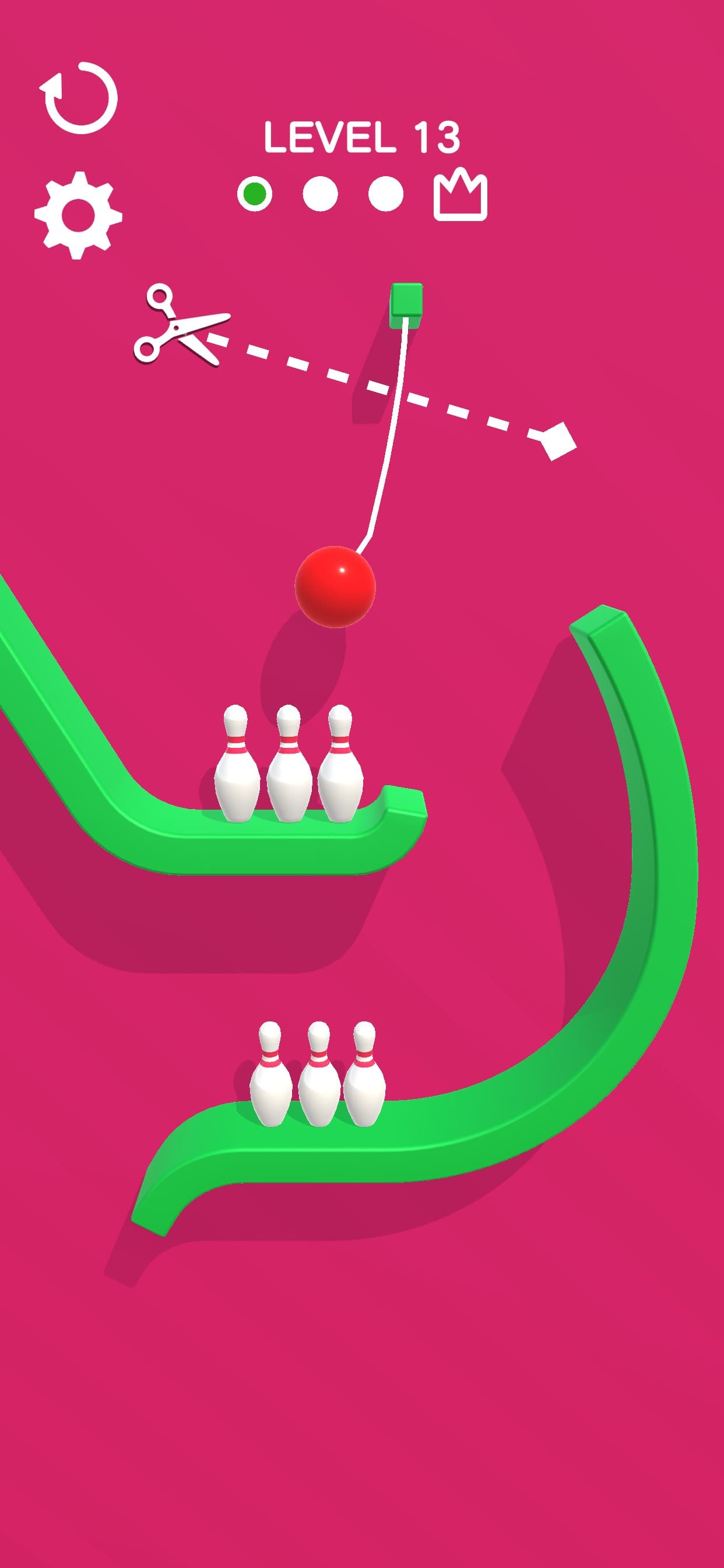 Rope Bowling screenshot 5 - screenshot