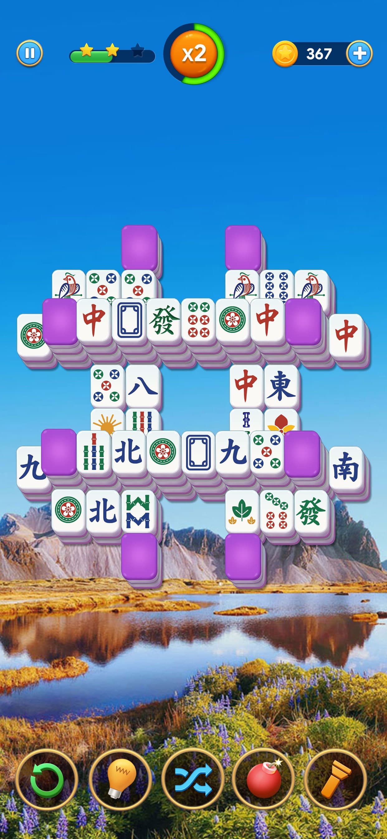 Mahjong Solitaire: Tiles Match screenshot 3 - screenshot