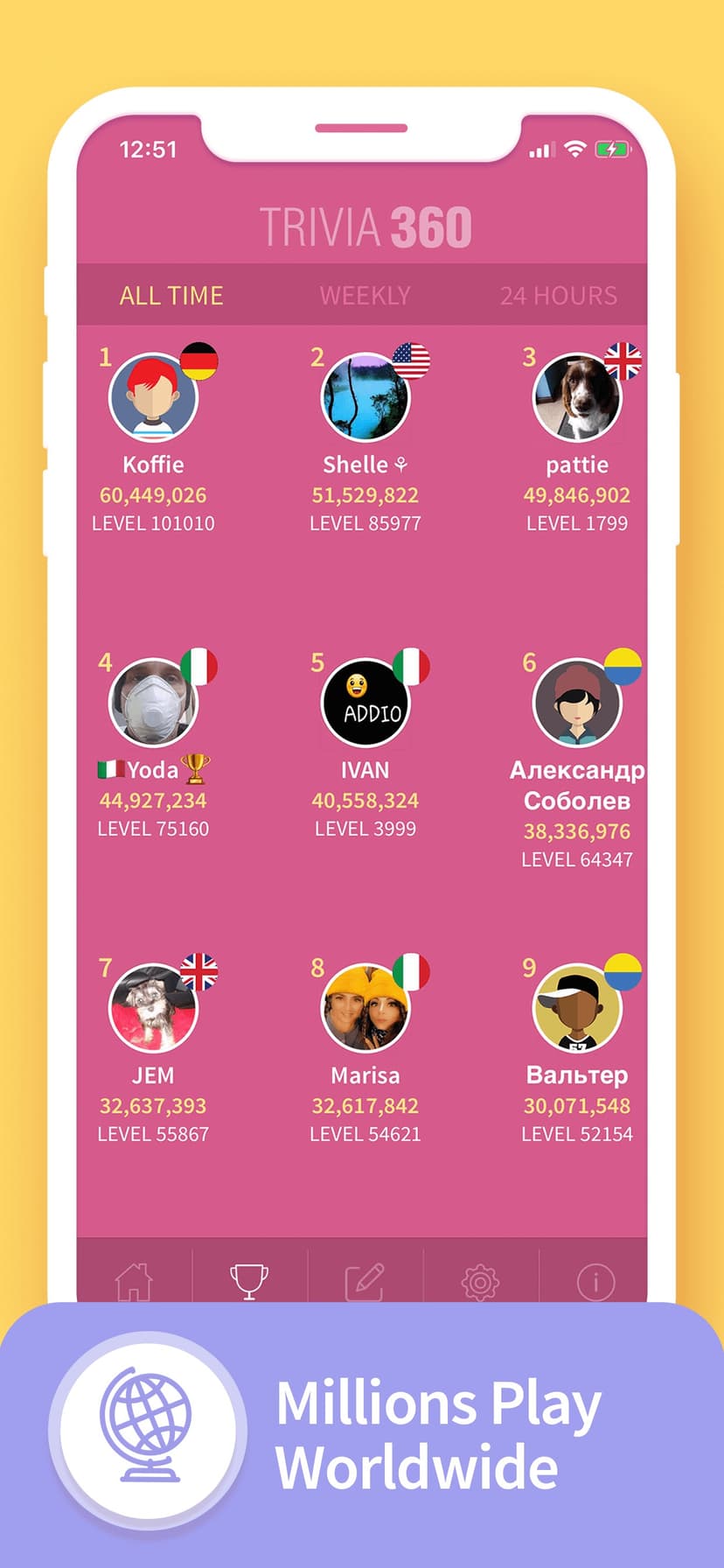 TRIVIA 360: Quiz Game screenshot 4 - screenshot