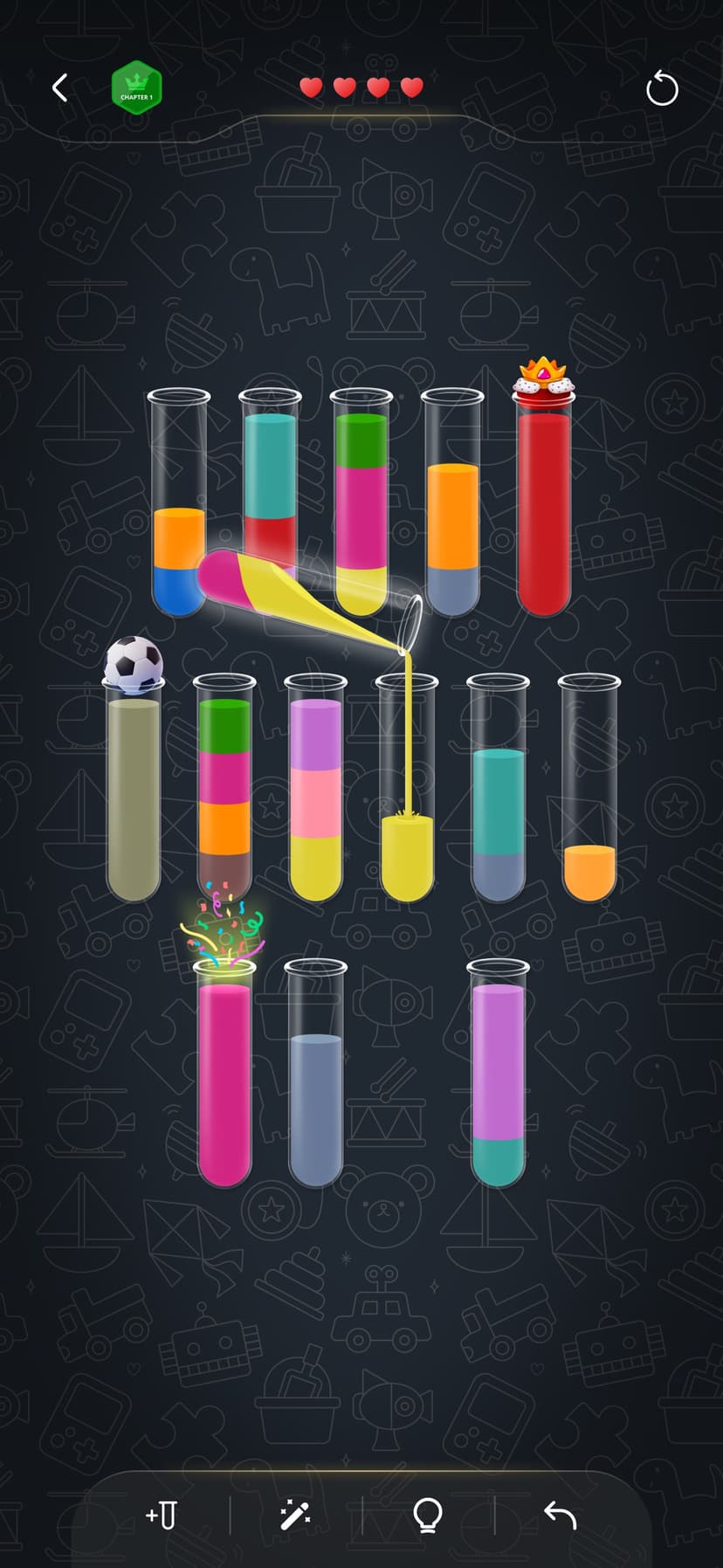 Sort liquid : Water challenge screenshot 4 - screenshot