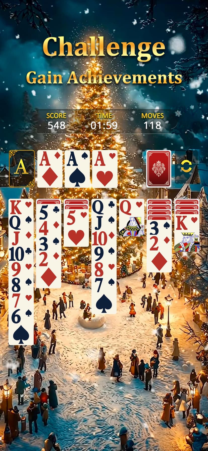 Solitaire Cozy - Big Card screenshot 4 - screenshot